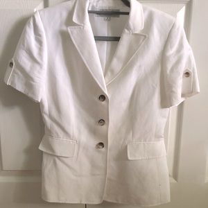 White blazer- TAHARI
